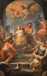 Das Martyrium der heiligen Agatha